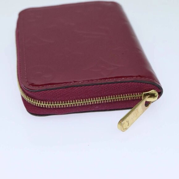 LOUIS VUITTON Monogram Vernis Zippy Coin Purse Wallet Purple - Picture 4 of 15